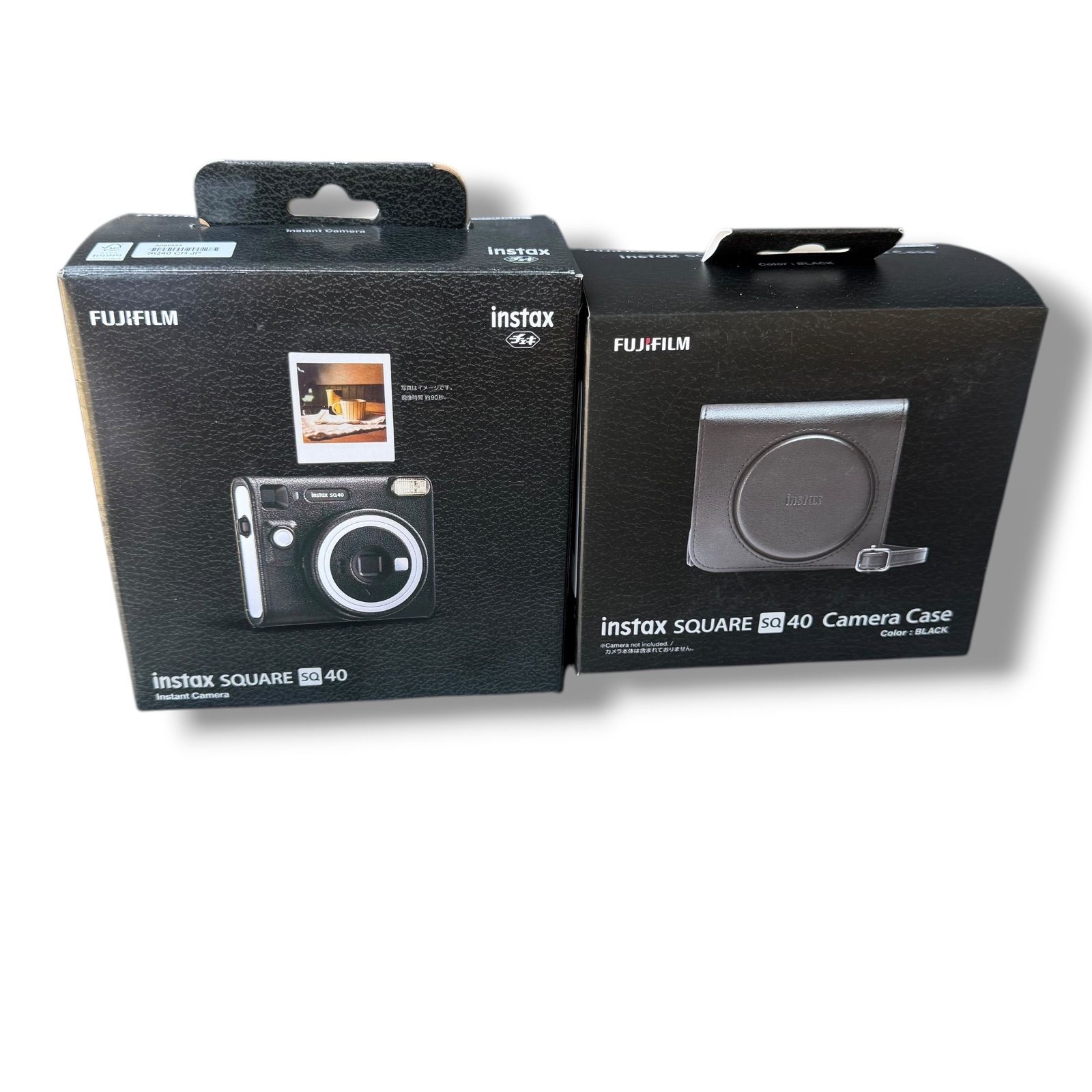 ♥ 富士フィルム インスタントカメラ チェキ instax SQUARE SQ40 | ♥ 純正Case ケース つき|FUJIFILM