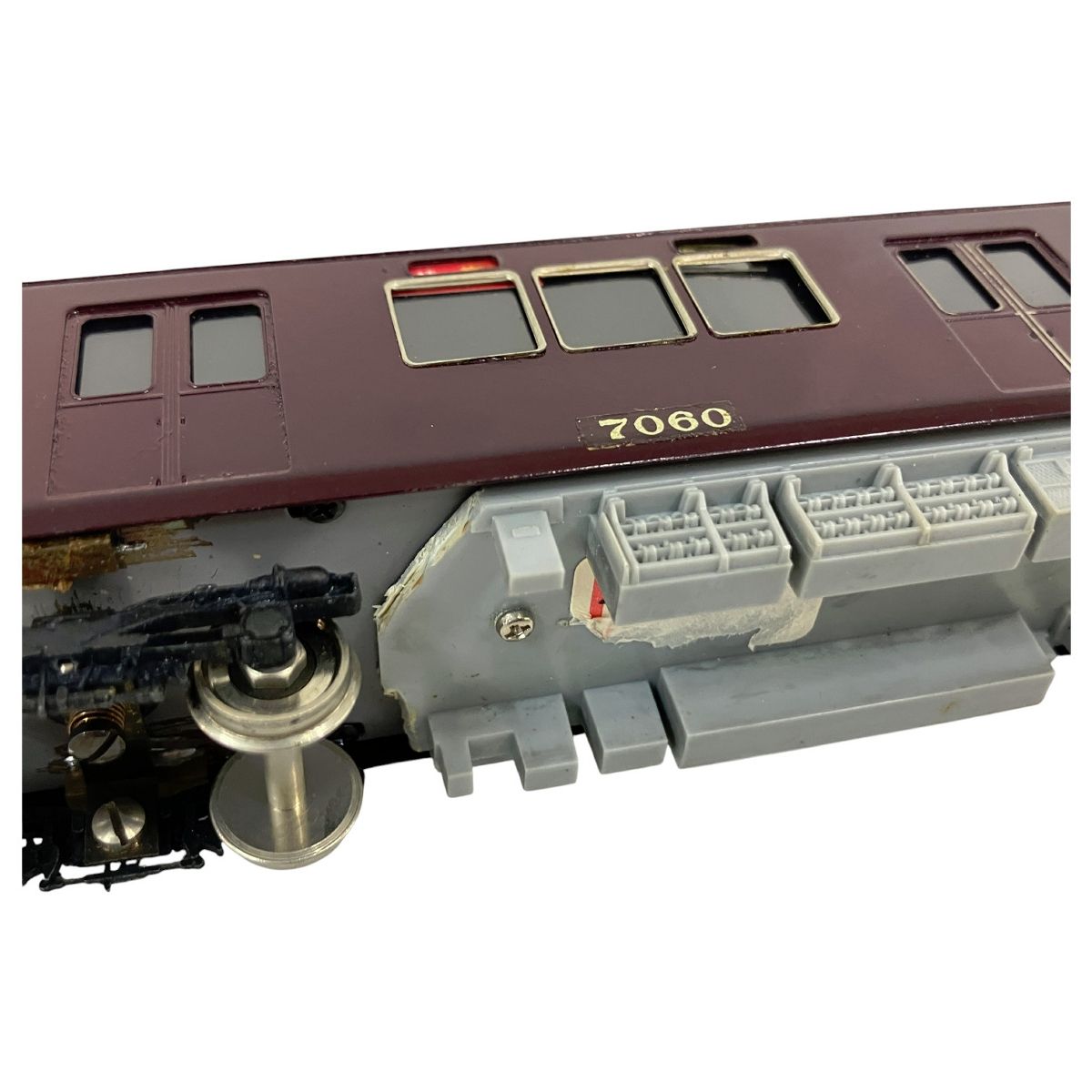 メーカー不明 阪急電鉄 7000系 通勤電車 4両セット HOゲージ 鉄道模型