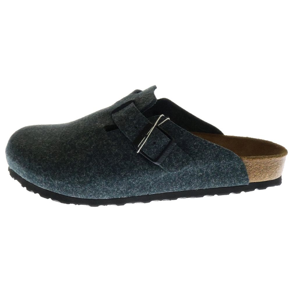 BIRKENSTOCK ビルケンシュトック BOSTON ボストン レザーサンダル ネイビー|ブラウン 060861