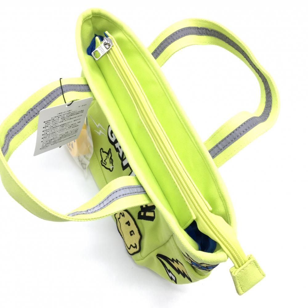 新品】パーリーゲイツ カートバッグ 蛍光イエロー×黒 トケニコ