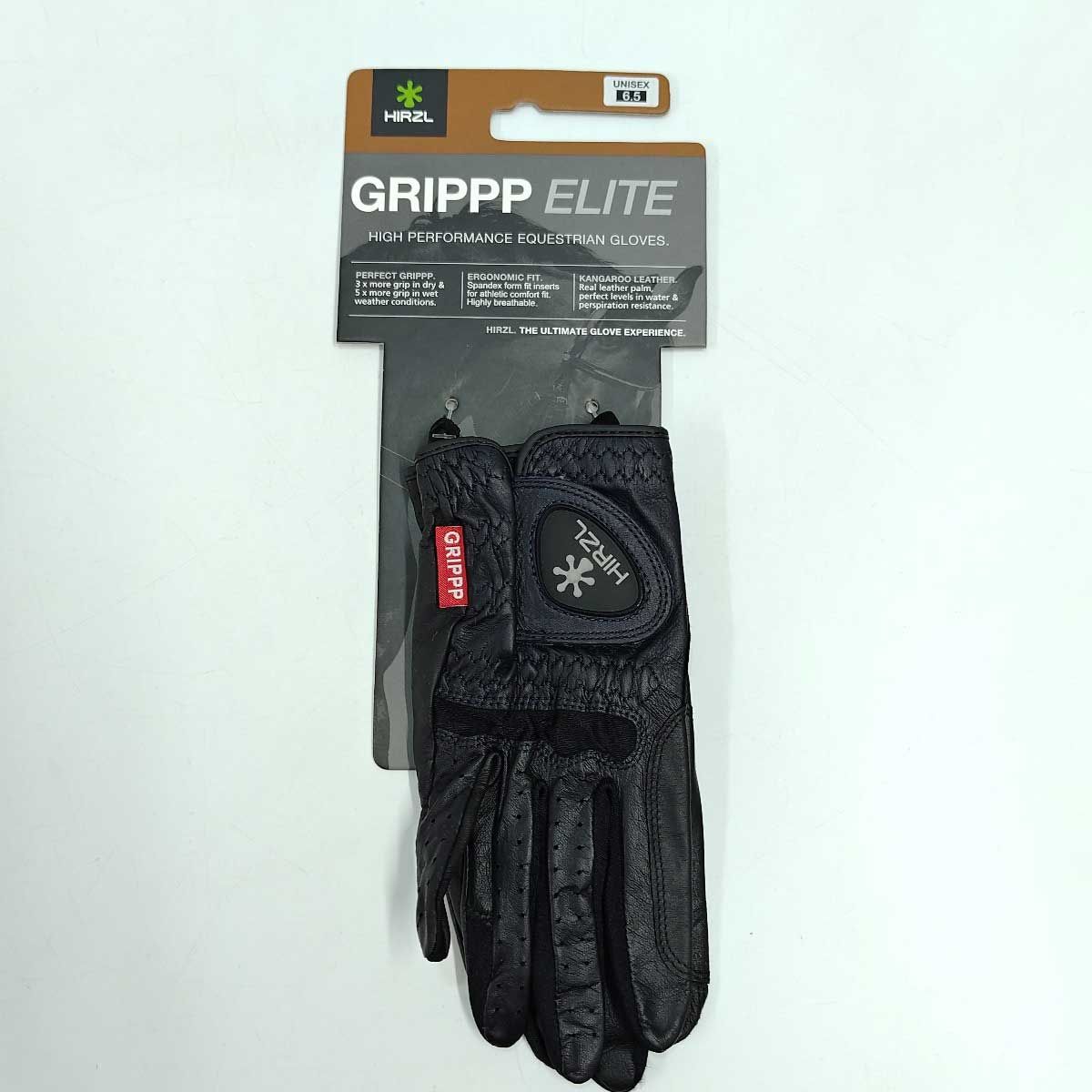 ハーツェル GRIPPP ELITE ライディング グローブ HIRZL 6.5 HOU-72201 ユニセックス 乗馬 馬術