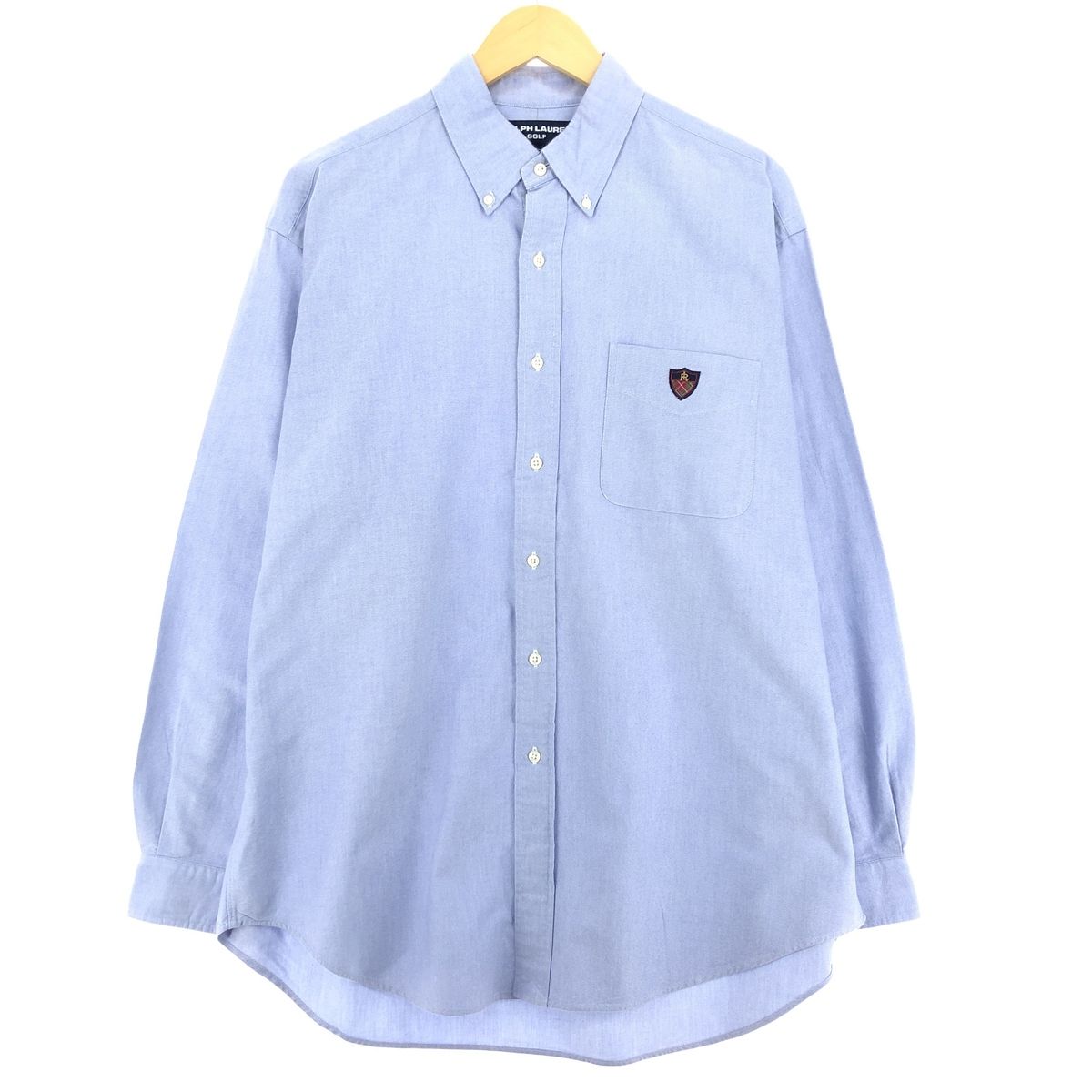 古着 ラルフローレン Ralph Lauren POLO GOLF ポロゴルフ 長袖 ボタンダウンシャツ メンズL/eaa447922
