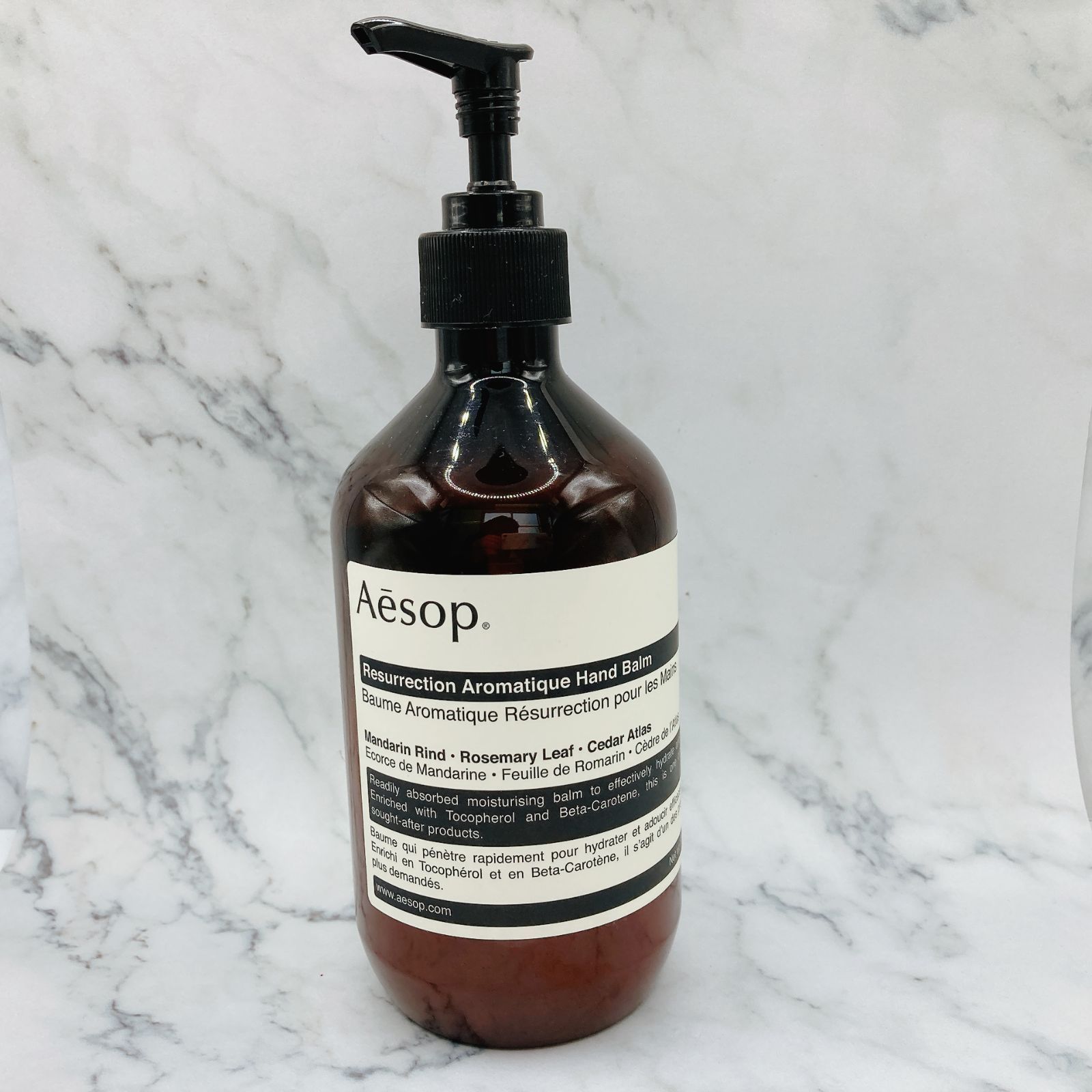 良品］Aesop イソップ レスレクション ハンドウォッシュ500ml