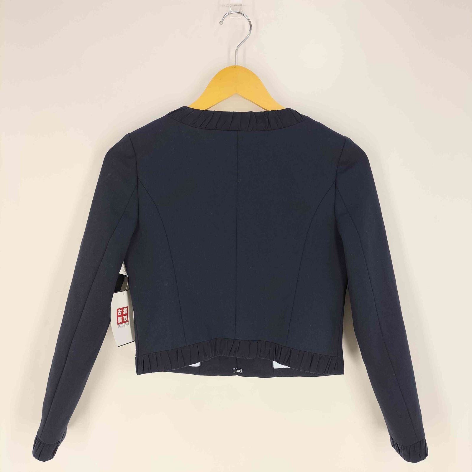 新品TOCCA ノーカラージャケット サイズ0 TOCCA / トッカ （レディース） ノーカラージャケット
