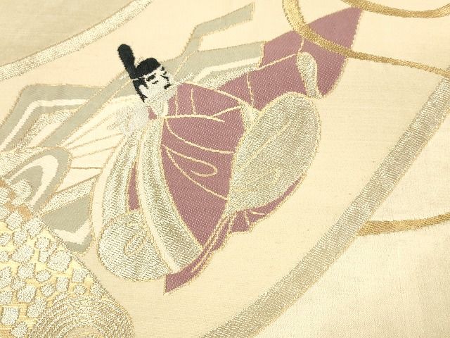 極美品★西陣織★袋帯★蕉風 極美品☆西陣織☆袋帯☆蕉風
