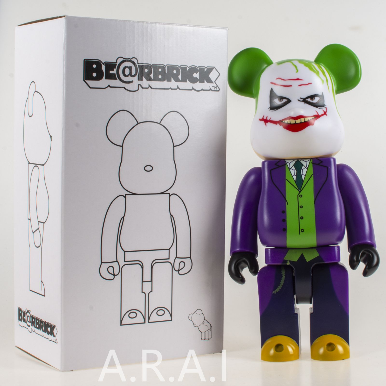 新品未使用】【割引価格】【数量限定】 ベアブリック BE@RBRICK 400% 28センチ ジョーカー 2体セット - メルカリ