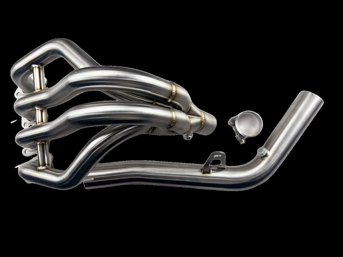 Kawasaki ZX4RR ZX4R対応 三角型一体式 フルエキゾースト排気管