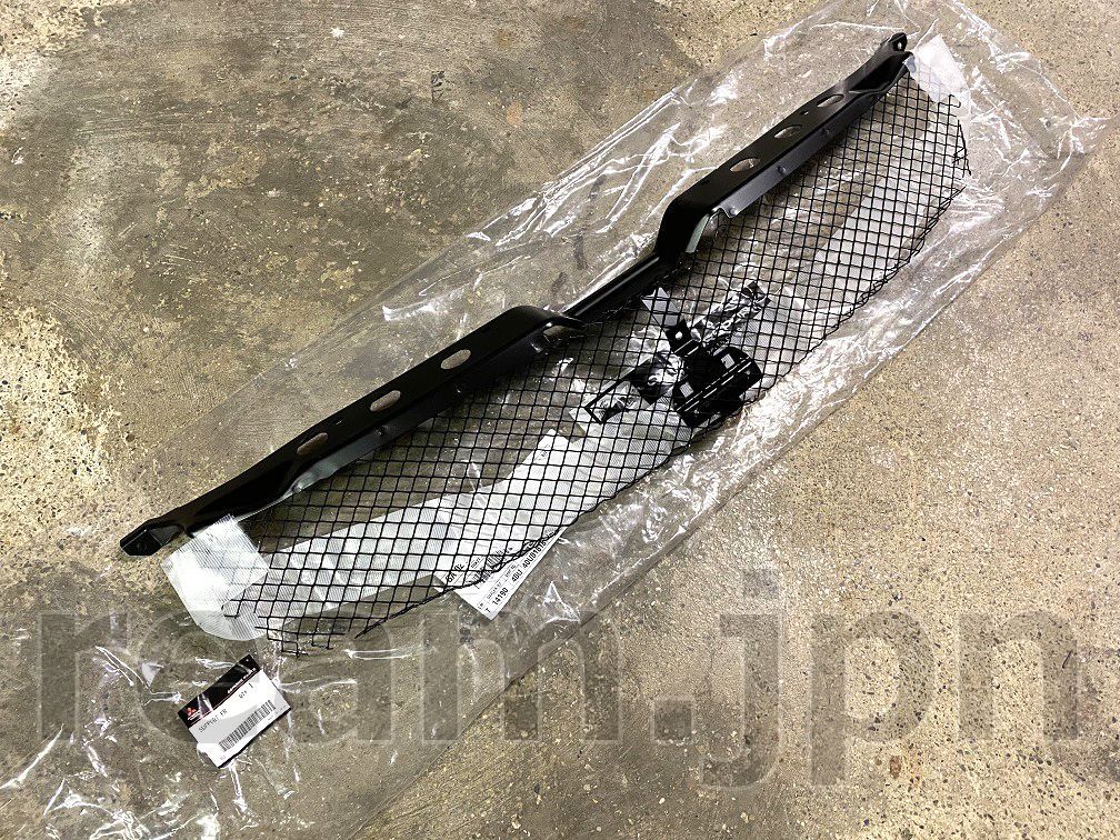 三菱純正 ランエボ 7 8 9 CT9A CT9W ラジエーターグリル カバー メッシュ ランサーエボリューション LANCER EVO GRILLE MESH JDM