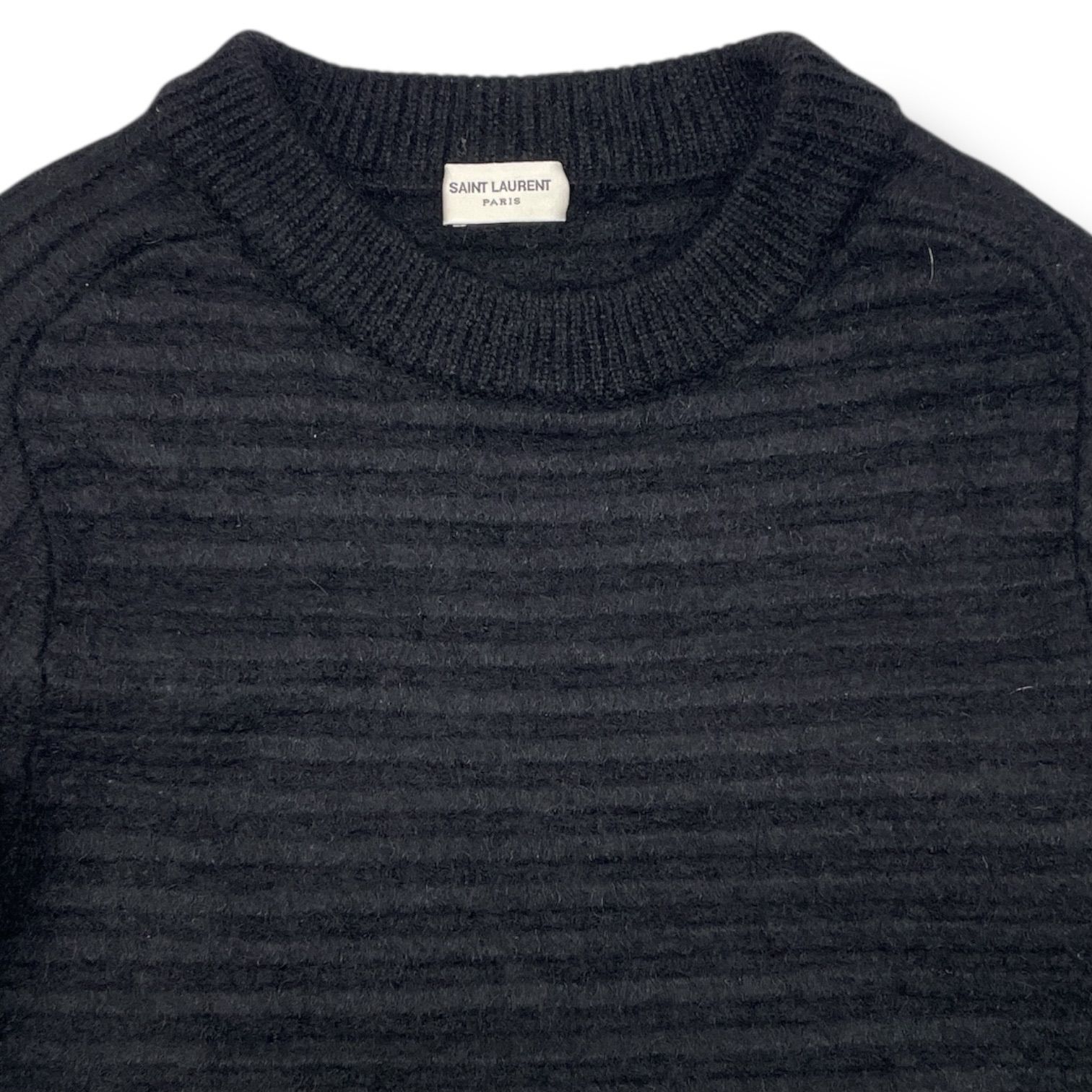 SAINT LAURENT PARIS サンローランパリ モヘヤ混セーター ニット プル