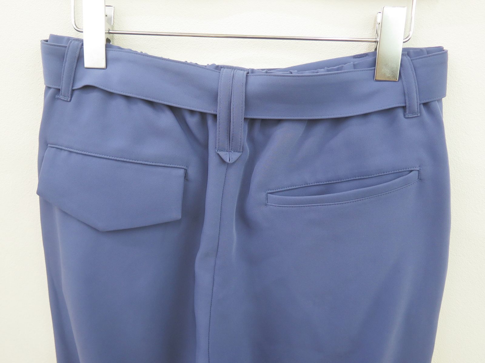 CULLNI クルニ 22-AW-006 22AW ロングベルト ピンタックフレア