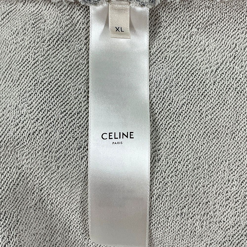 CELINE セリーヌ 品番 2Y468053H ロゴ ドローコード プルオーバー ...