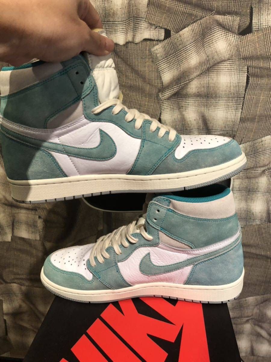 NIKE ナイキ AIR JORDAN 1 RETRO HIGH OG TURBO GREEN エアジョーダン