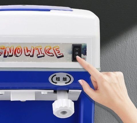 全自動大電力かき氷機商用電動力強いスムージー機ミルクティー鍋店砕氷機