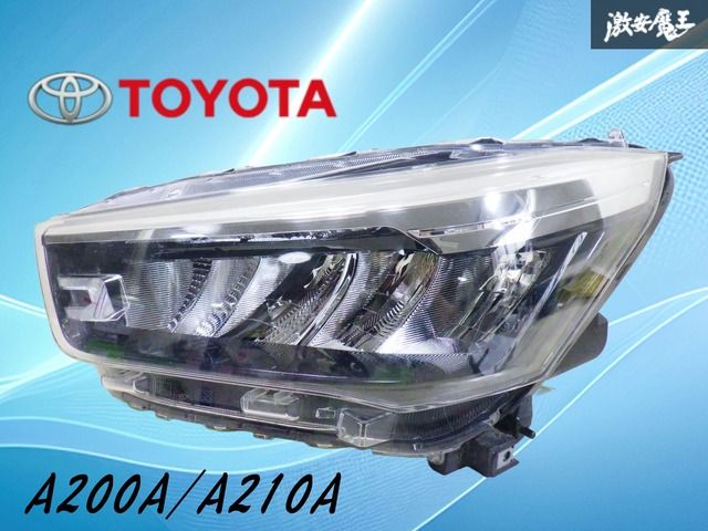 ストア出品】トヨタ純正 A200A A210A ライズ LED ヘッドライト