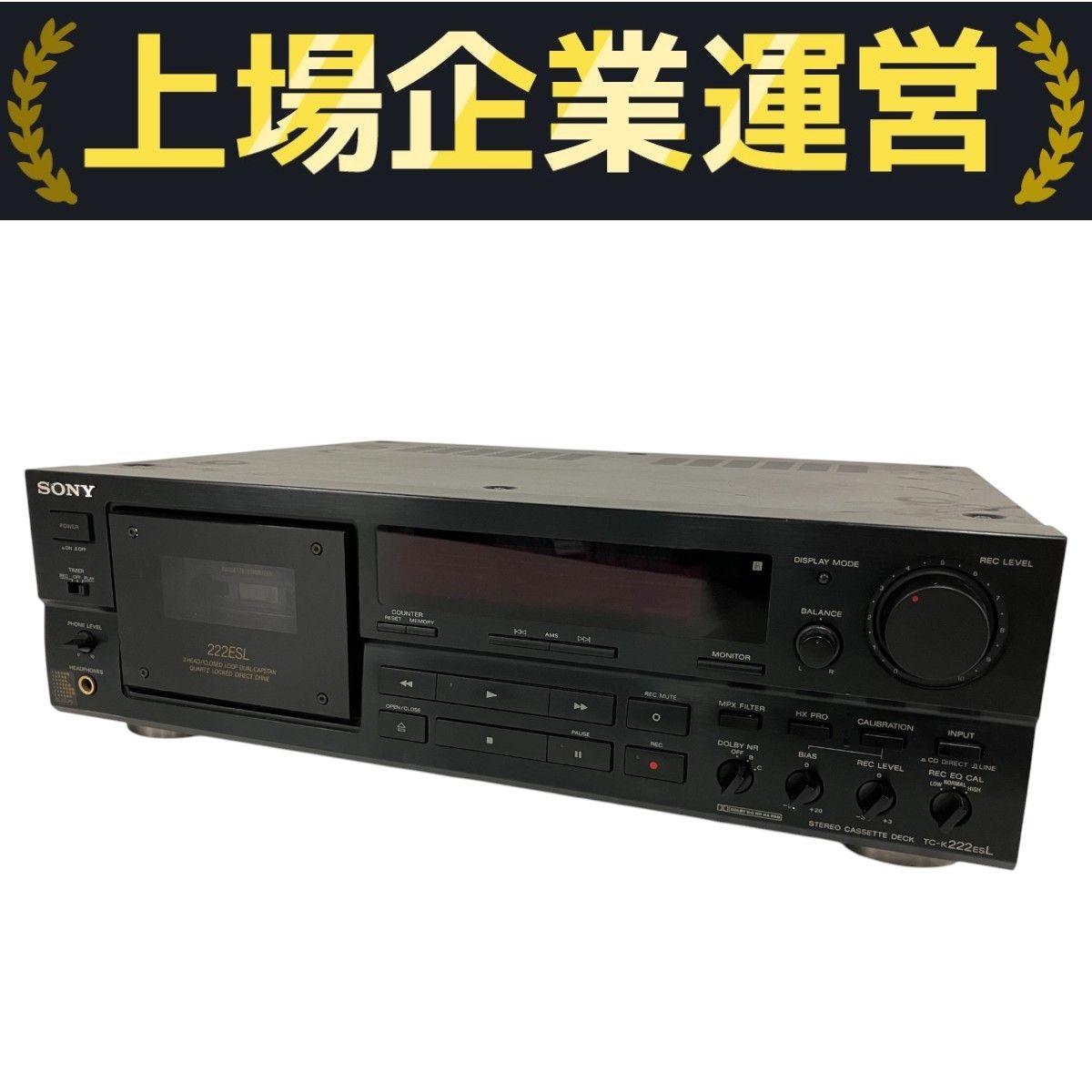 SONY TC-K222ESL カセットデッキ ジャンク Yahoo!オークション - 【ジャンク】SONY ソニー カセットデッキ