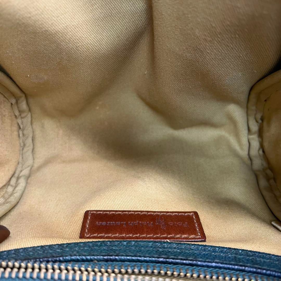 【良品】Ralph Lauren ポシェット サコッシュ ショルダーバッグ 良品】Ralph Lauren ポシェット サコッシュ ショルダーバッグ