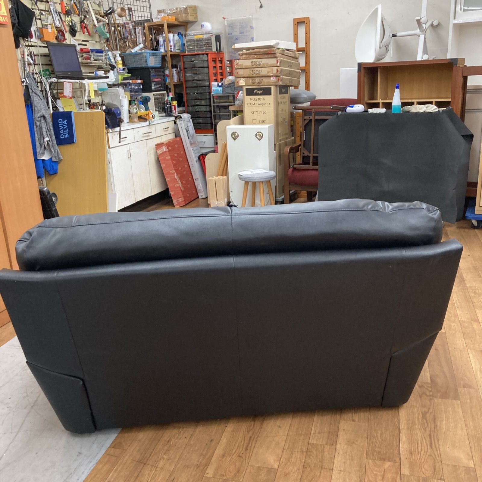 ニトリ レザー２Pソファ