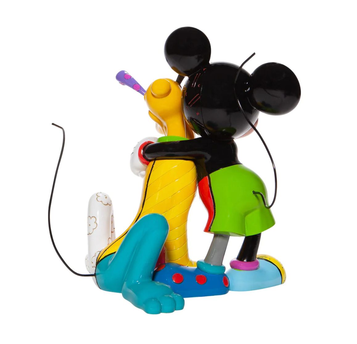 エネスコ ディズニー ブリット ミッキー プルート フィギュア 人形 
