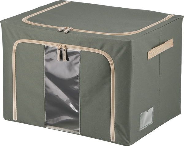 クーポン配布中-スーパー 対象 まとめ 窓付＆積み重ね収納ボックス ７２Ｌ ＧＲ ×6セット