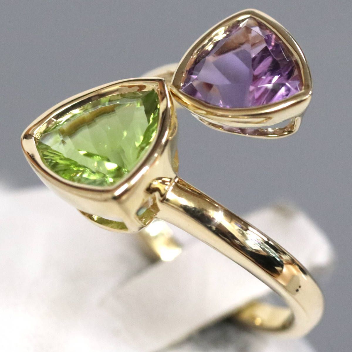 gstv アメシスト リング GSTV アメジスト トルマリンリング La