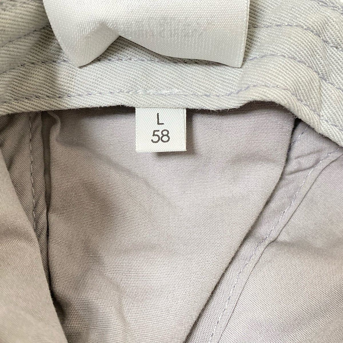 帽子 balenciaga cap L58 BALENCIAGA(バレンシアガ) キャップ L58美品 ライトグレー ロゴ