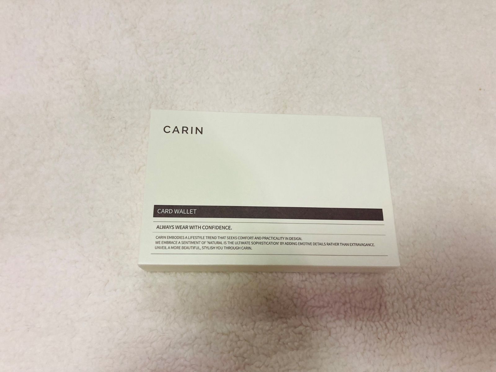 新品】【韓国現地購入】【正規品】CARIN コインケース 小銭入れ カード  