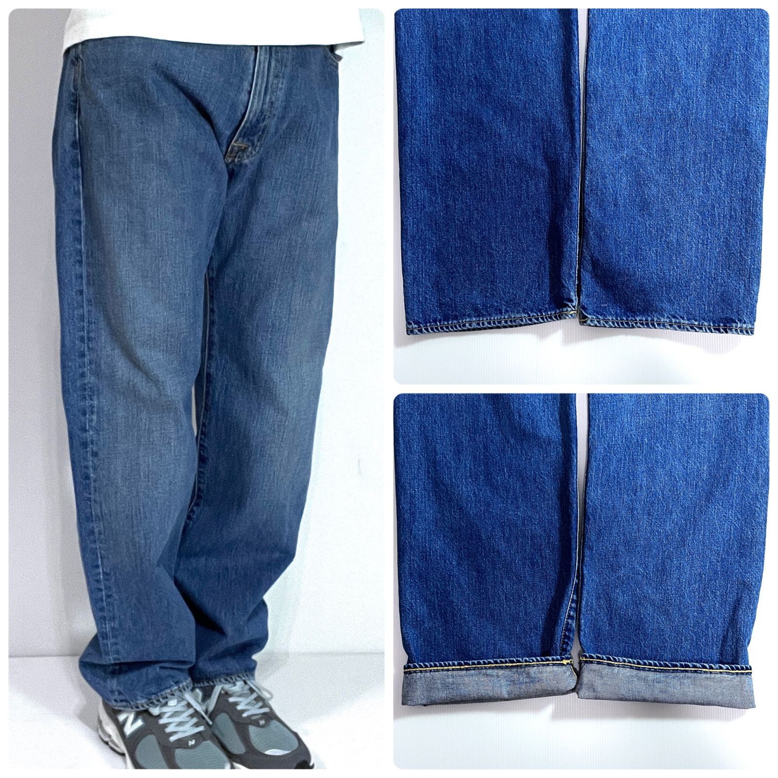 00s POLO JEANS CO. ポロジーンズ W32L30 実寸W35L30 リラックス 