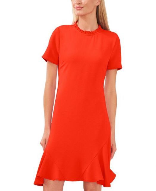 セセ レディース シャツ トップス Ruffle Neck Raglan Split Seam Blouse 送料無料 セセ レディース シャツ トップス Women\u0027s Smocked Cuff