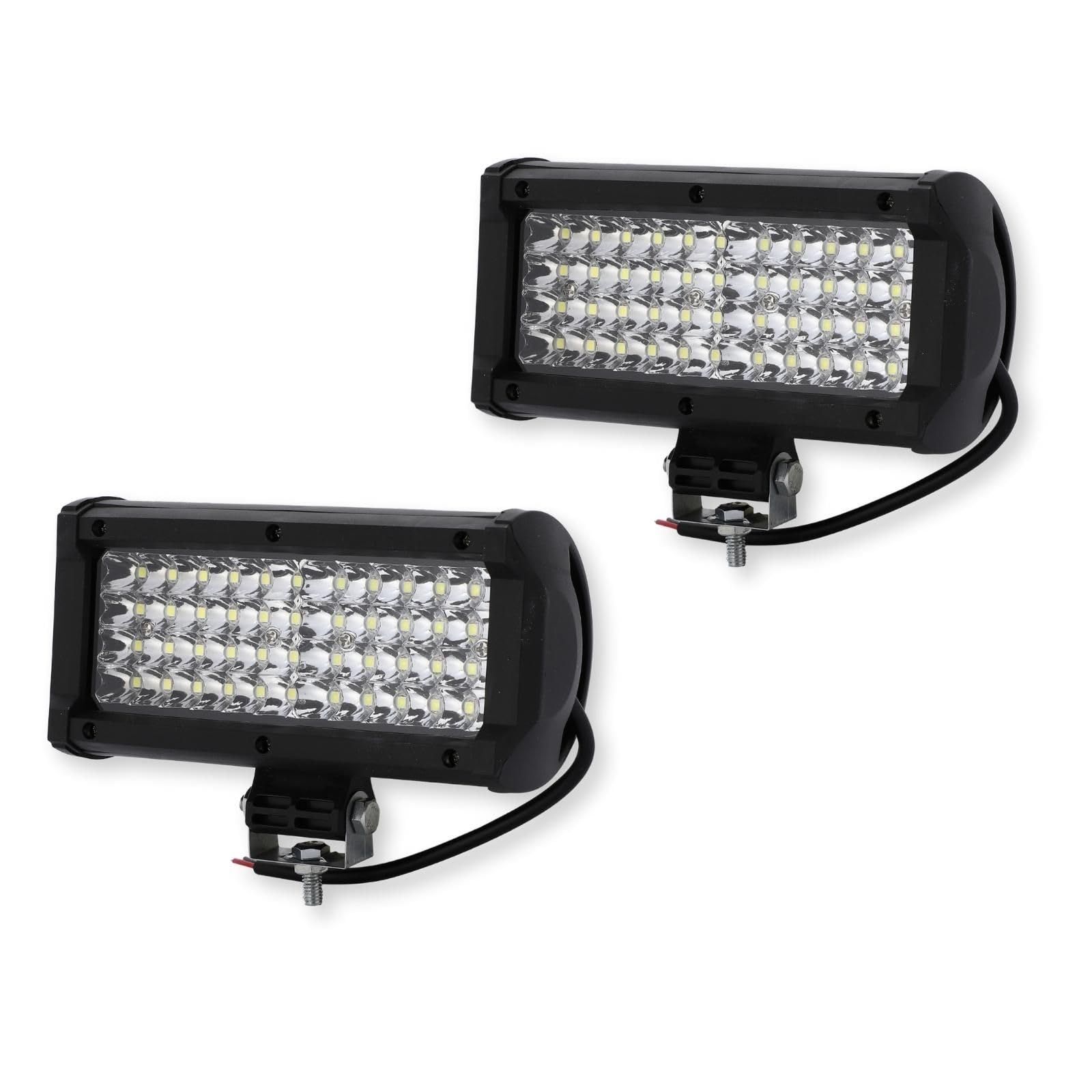 calm wish 作業 灯 フォグ ランプ トラック ワーク ライト 集魚 デイ led 投光器 バー 灯火 車 12 24v トラクター 防水 2個 汎用