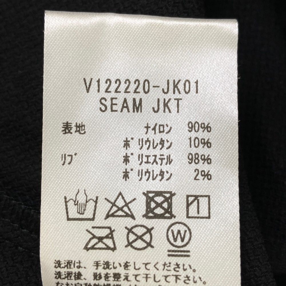 サイズ：XL V12 ヴィトゥエルヴ ジップ ジャケット ブラック系