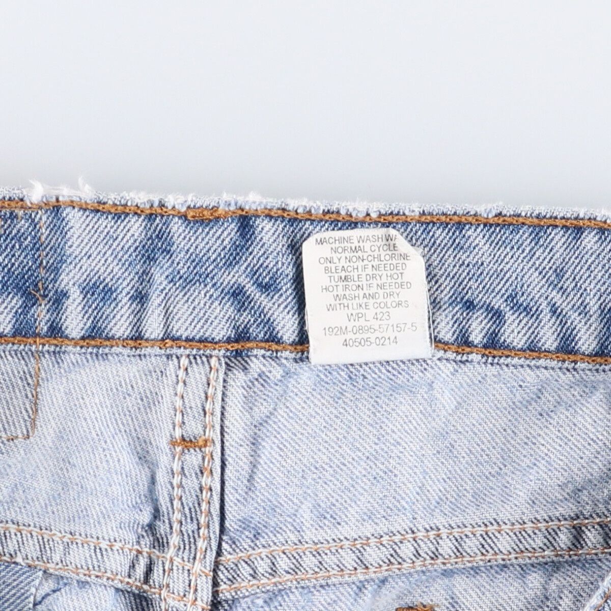 テーパードデニムパンツ メンズw34相当