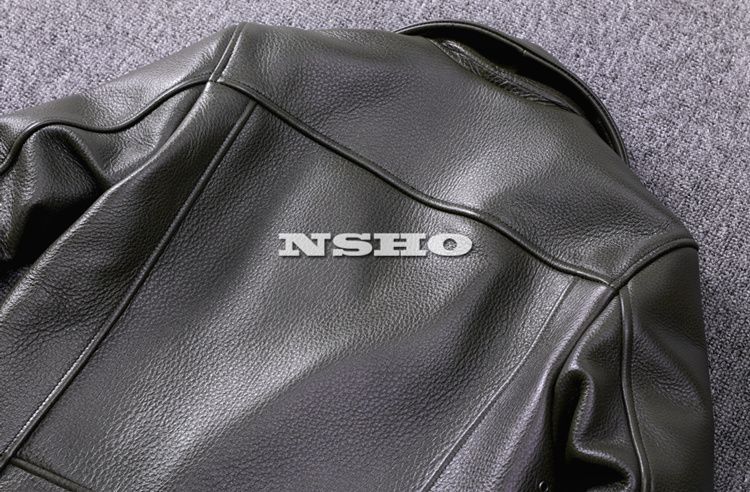 上質革ジャン メンズ カウハイド 牛革 1.5mm UKスタイル ダブル