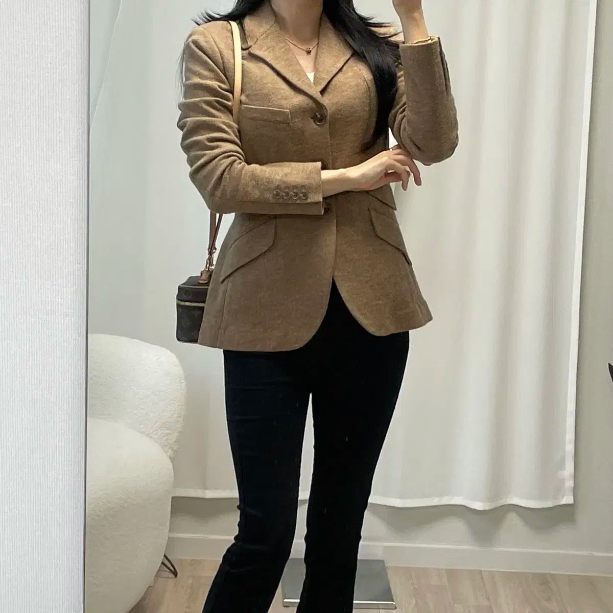 ヘリンボーン ブレザー