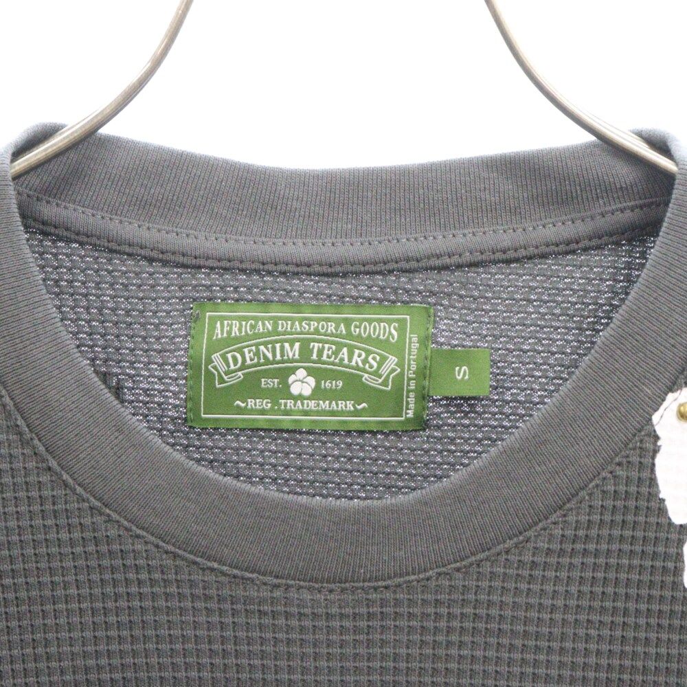 DENIM TEARS (デニムティアーズ) RHINESTONE COTTON WREATH THERMAL 