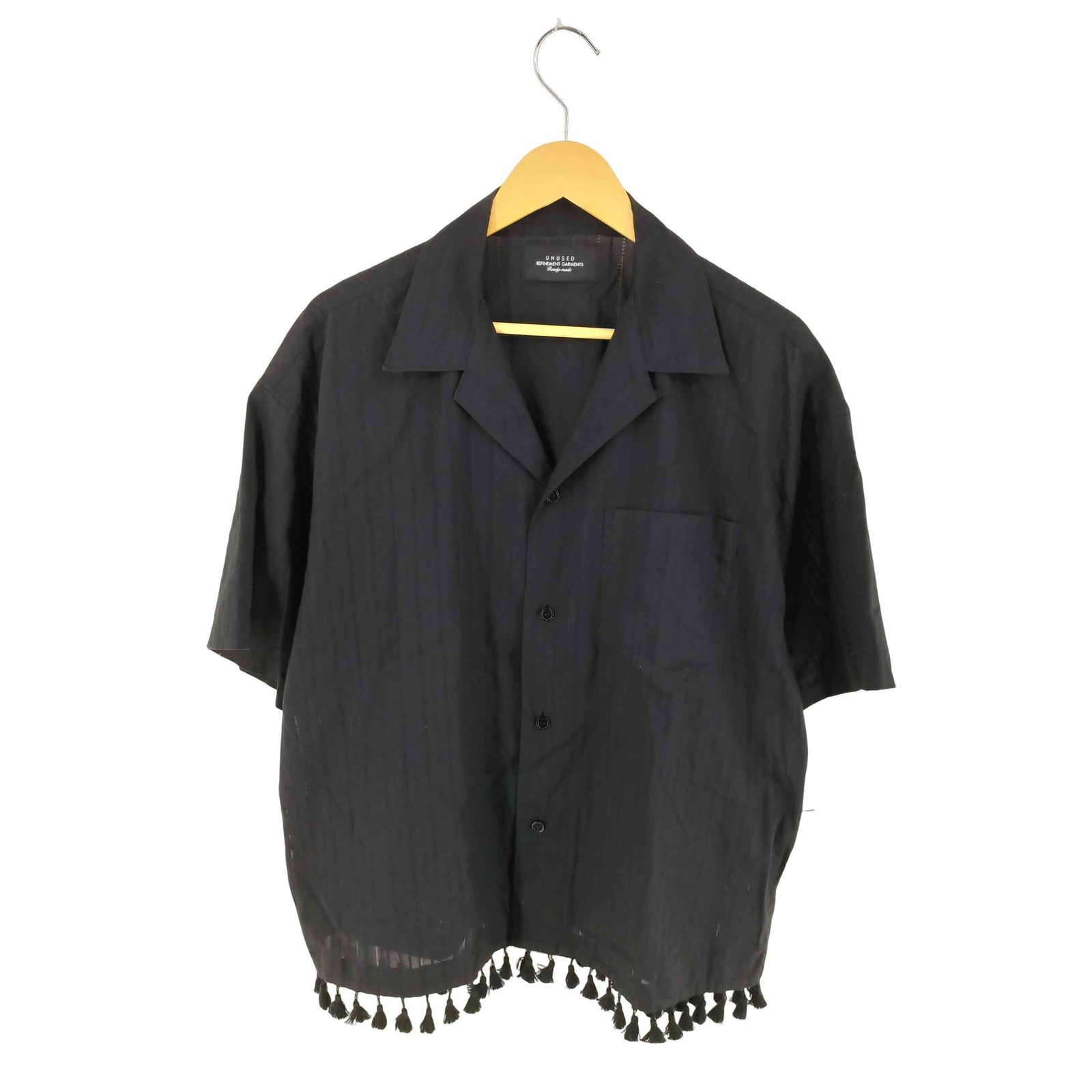 アンユーズド UNUSED Short sleeve fringe shirt メンズ 3 - メルカリ
