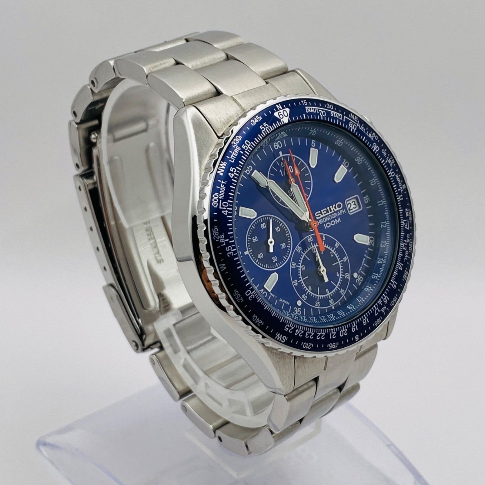 T097）良品 稼動品 SEIKO セイコー フライトマスター パイロット