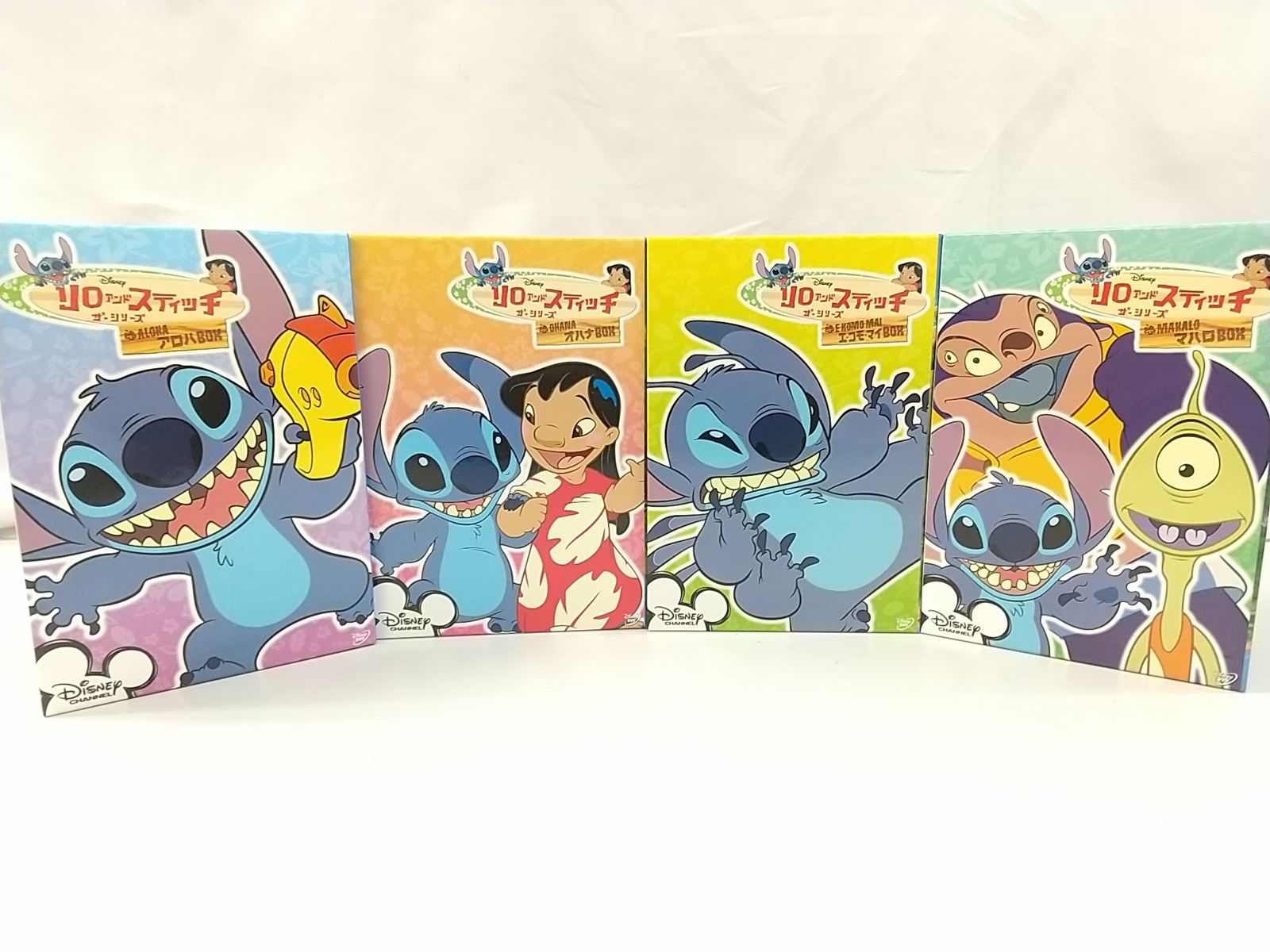 まとめ売り バラ売り不可 Disney リロ アンド スティッチシリーズ DVD-BOX 全4巻セット ディズニー Lilo - Stitch 2509-DZat-14