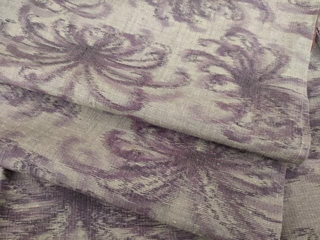 平和屋着物●上質な紬 乱菊 正絹 AABC6092ck