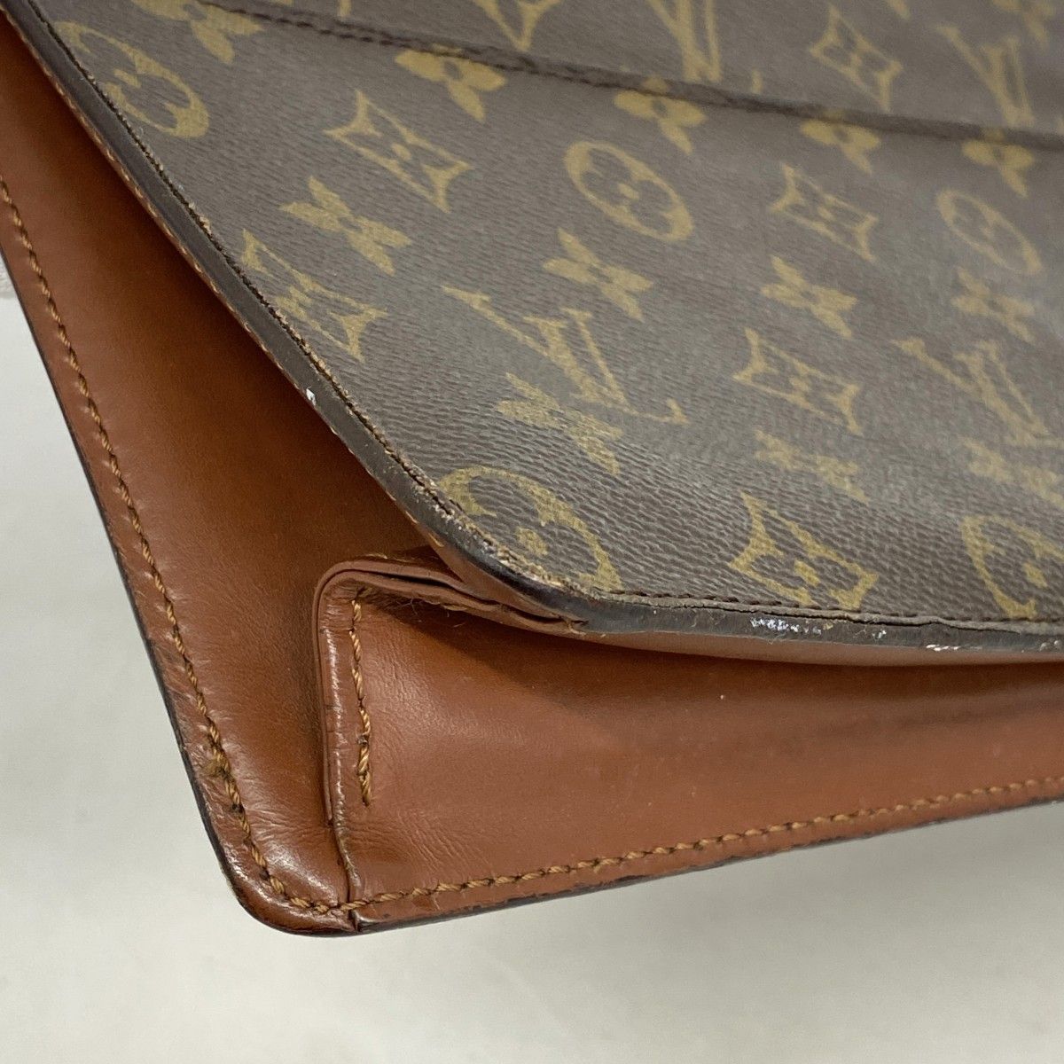 5id5604-h ルイヴィトン クラッチバッグ モノグラム ポシェットオム M51795 ブラウン メンズ レディース ユニセックス DECORATOM_COM_BR