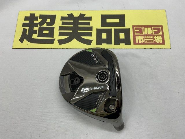 【中古】フェアウェイウッド テーラーメイド 【超美品】Qi35 ツアー（3W）/ヘッド単品　カバー付き//15[5489]神戸長田