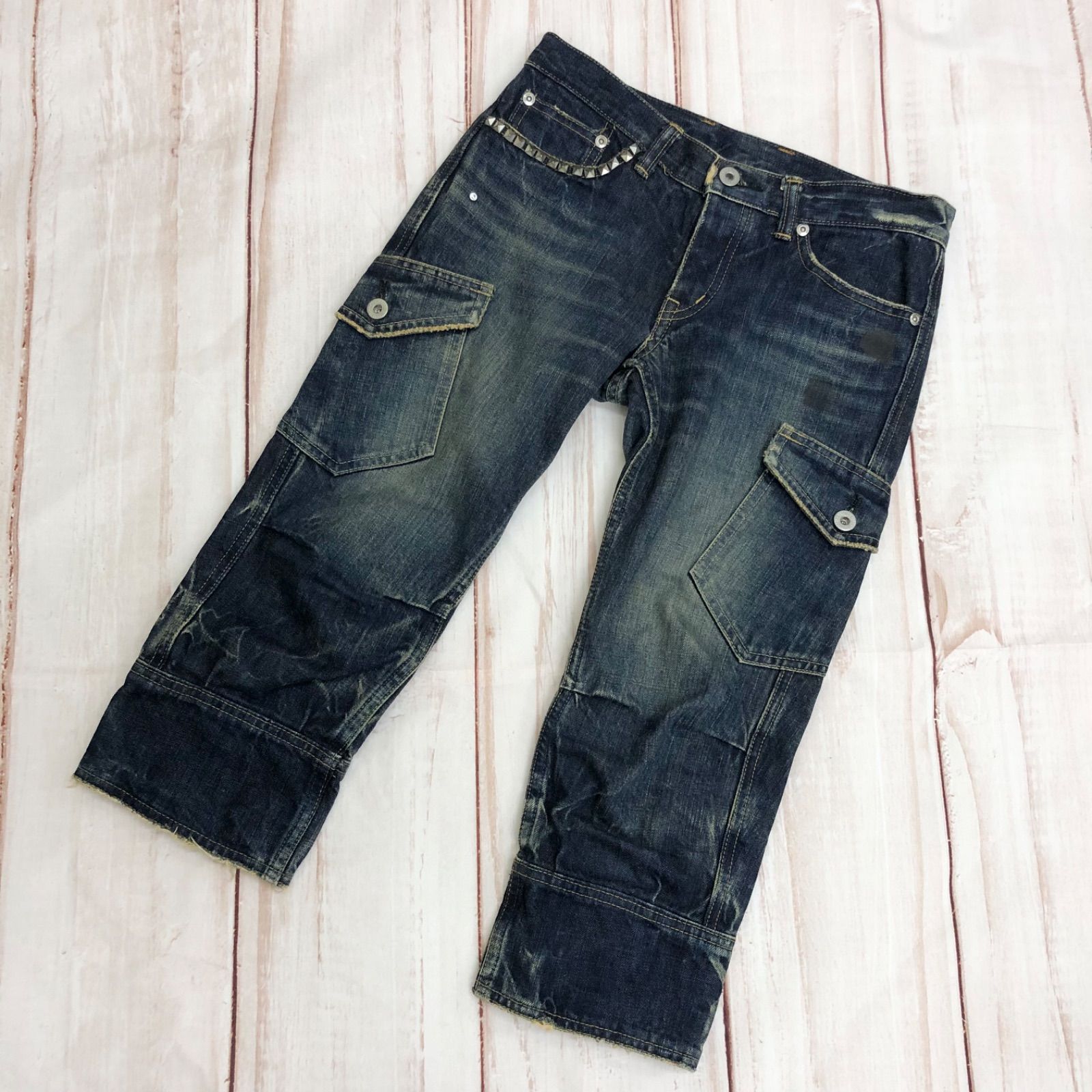 ヒステリックグラマー ダメージデニム ジーンズXS ヒステリック