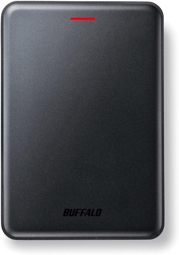 BUFFALO 高速 薄型 USB3.1 Gen2 ポータブルSSD 240GB ブラック SSD-PUS240U3-B バッファロー