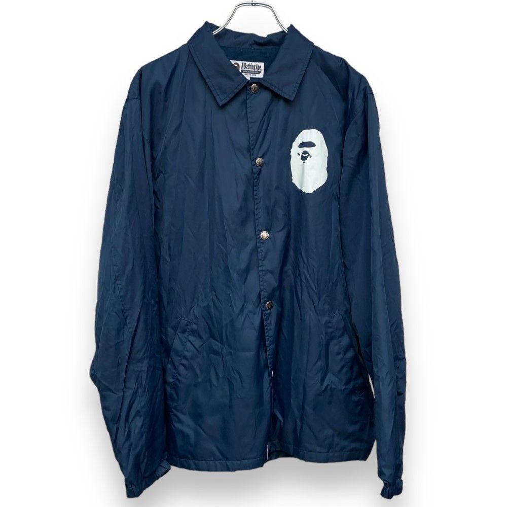 BAPE LOGO COACH JACKET M（ナイロンジャケット）｜A BATHING