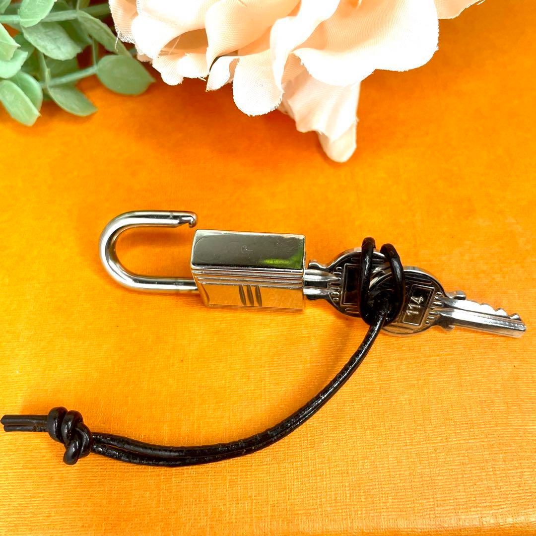 ⭐️極美品⭐️エルメス　カデナ　パドロック　鍵　no.114 シルバー　男女共用 HERMES - 極美品 エルメス カデナ パドロック 鍵 no.114 男女