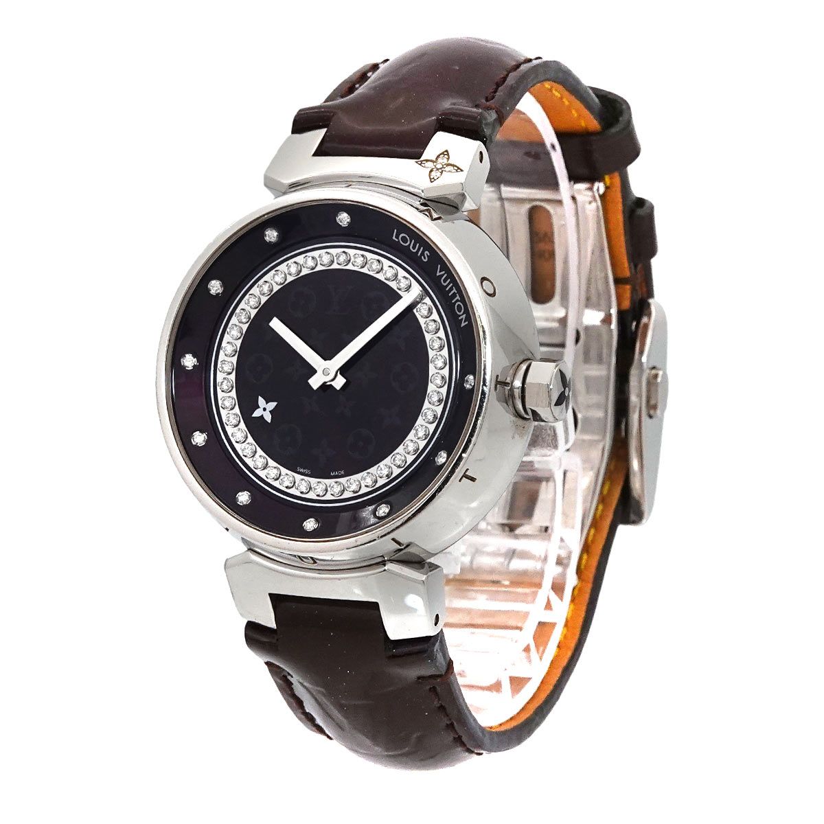 ルイ ヴィトン LOUIS VUITTON タンブール ディスク アマラント  