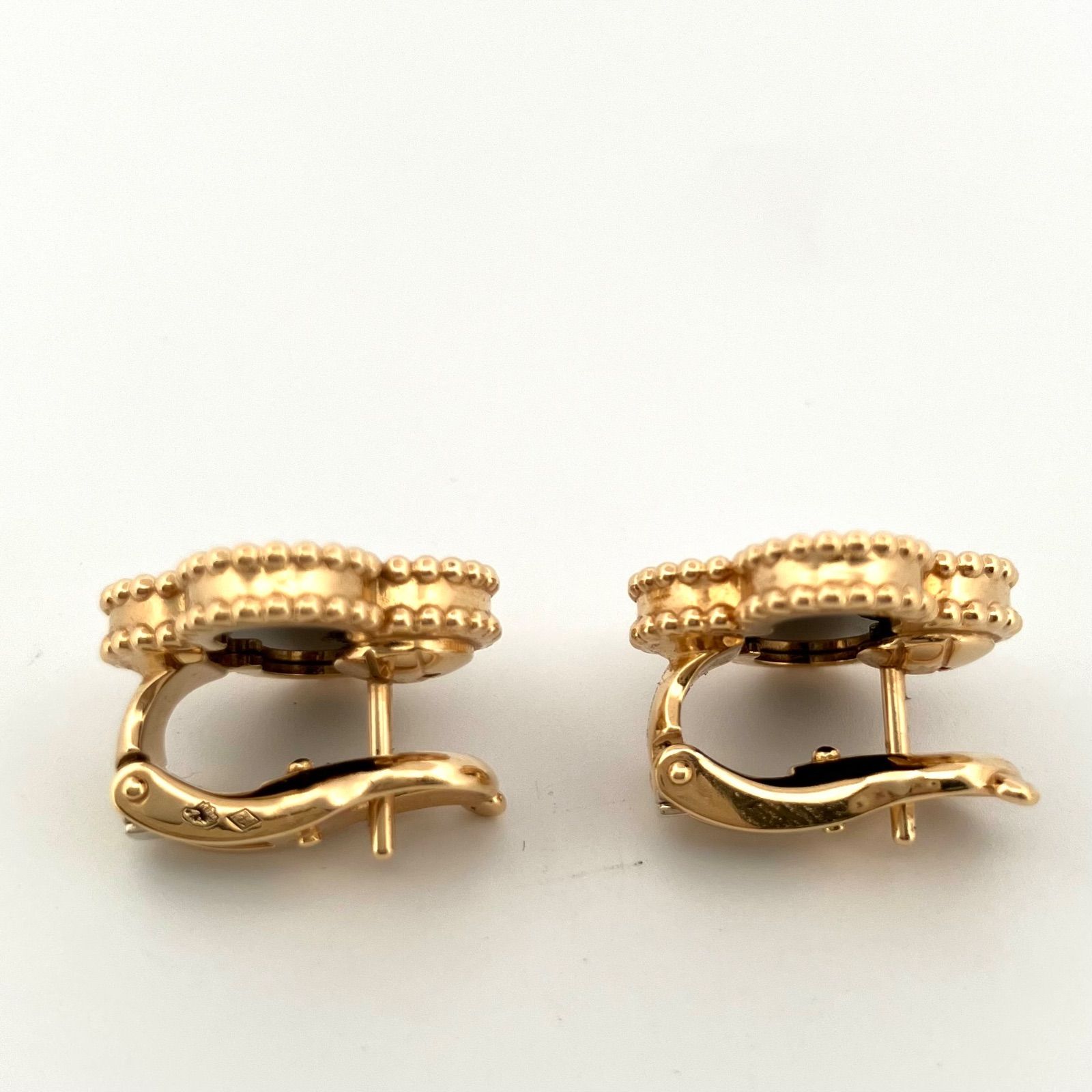Van Cleef & Arpels アルハンブラピアス 鑑定済み】正規品 ヴァンクリーフ＆アーペル Van Cleef & Arpels