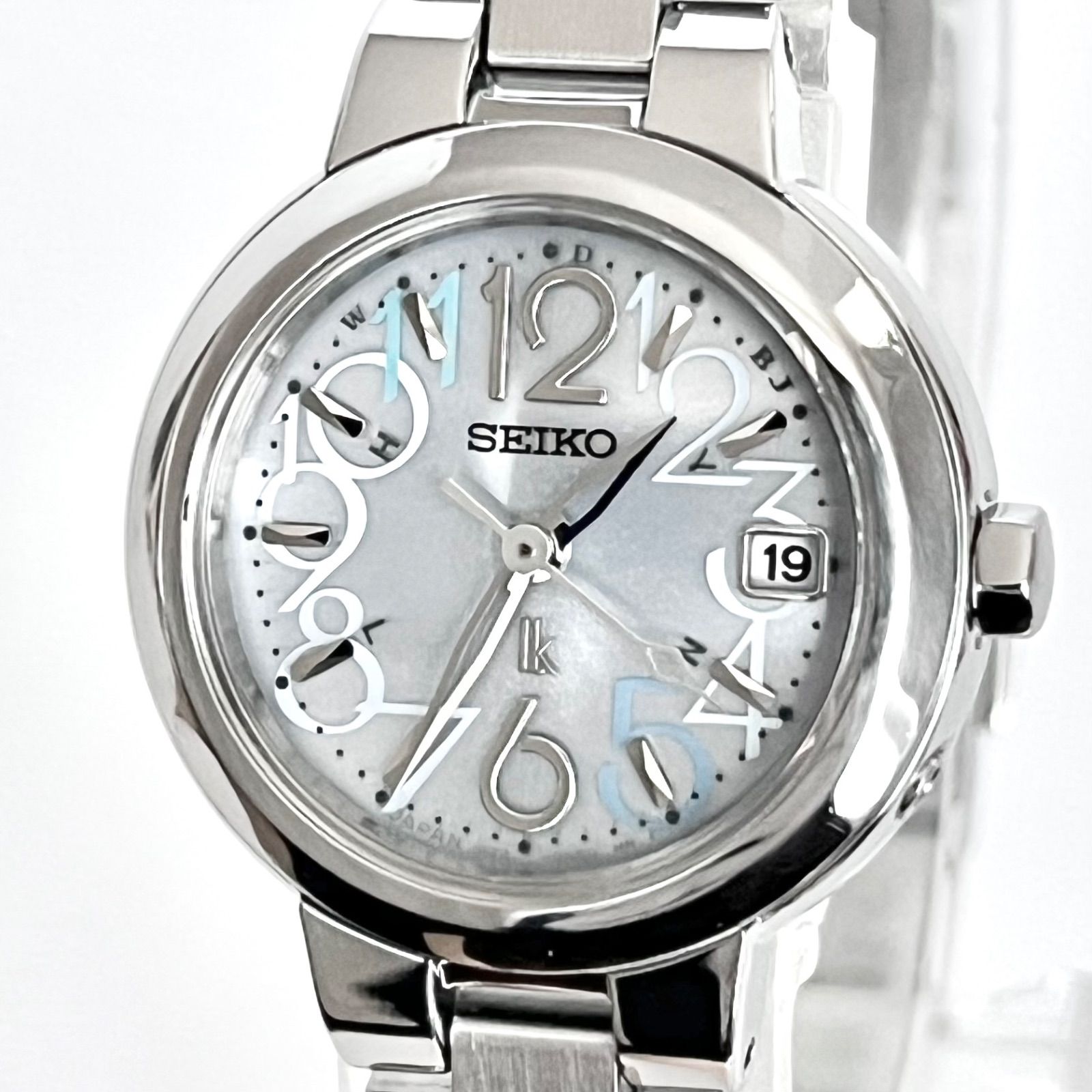 セイコー レディース 腕時計 稼働 ソーラー 磨き済み】SEIKO 美