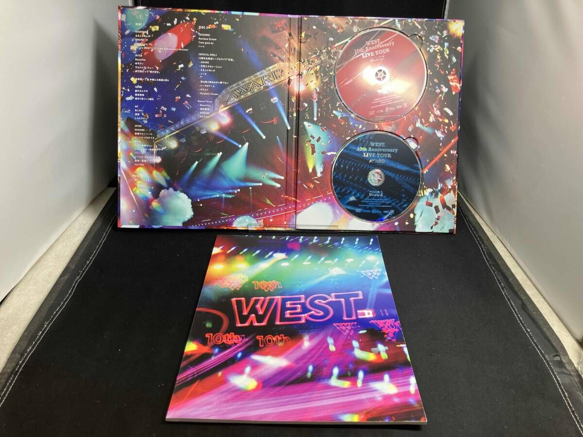 WEST. 10th Anniversary LIVEAWARD初回盤DVD新品 WEST. 10th Anniversary LIVE TOUR AWARD｜WEST.｜ELOV-Label