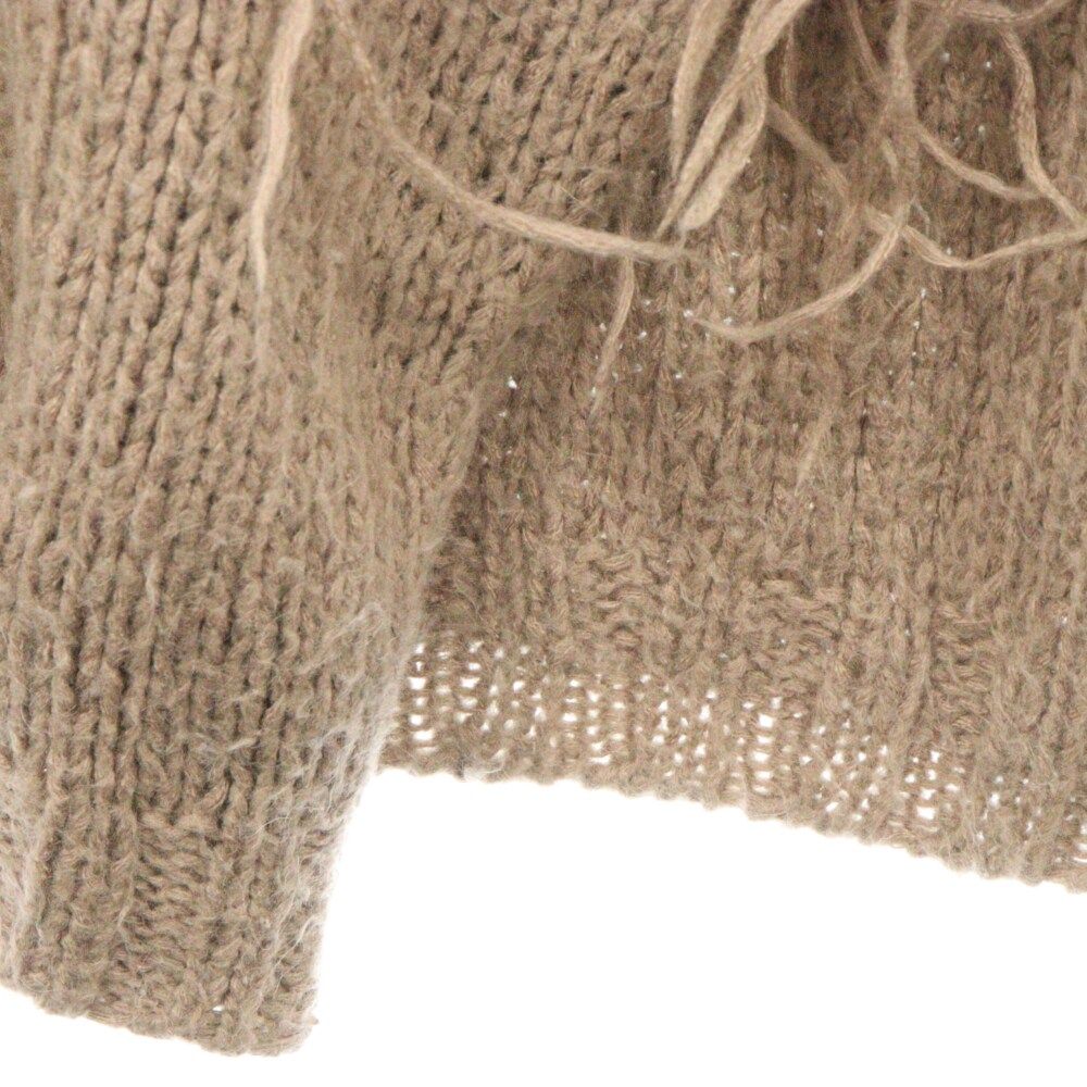 Jieda (ジエダ) 20AW PANEL OVER KNIT パネル ウール モヘア混 