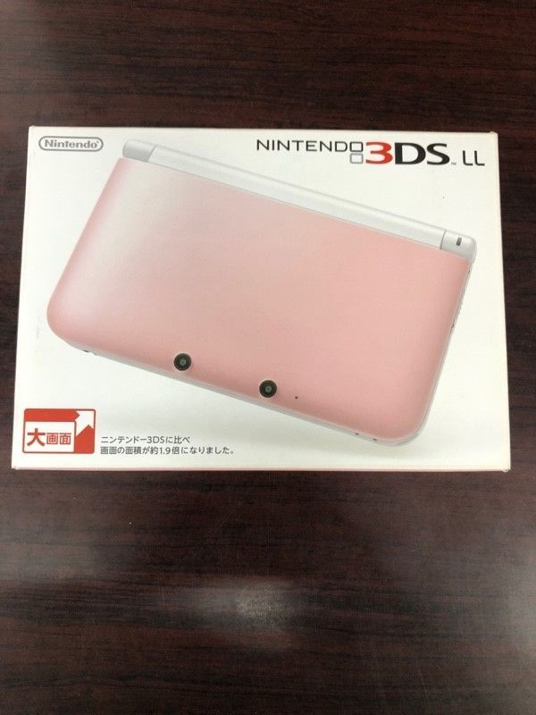ニンテンドー3DS LL ピンクXホワイト【メーカー生産終了】